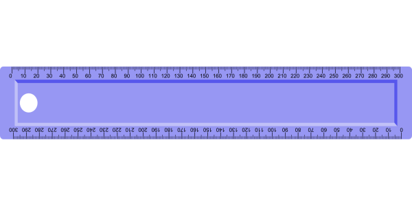 Линейка без фона для детей