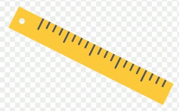 Линейка мультяшная