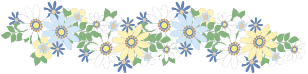 Полосочка из цветов