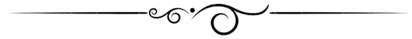Красивая завитушка в конце текста
