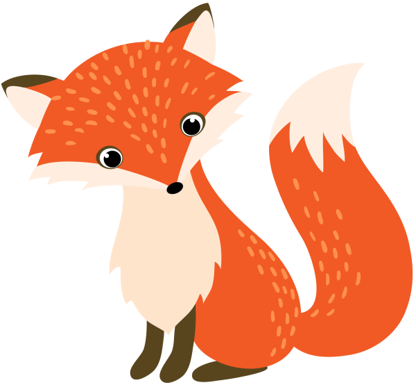 Лиса мультяшная