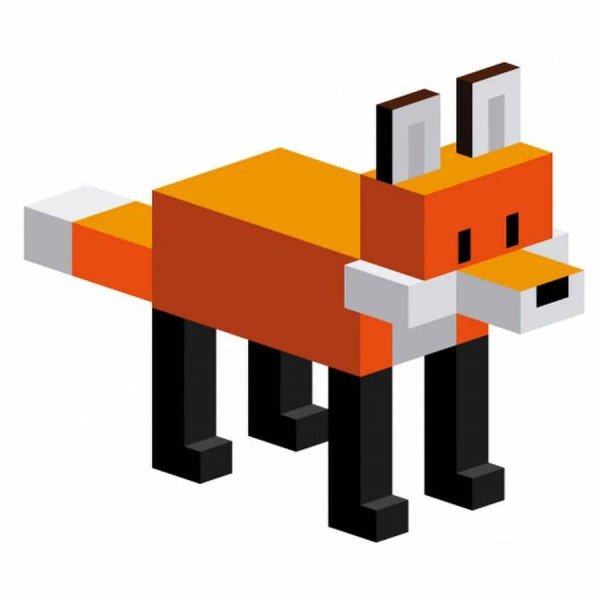 Лиса майнкрафт