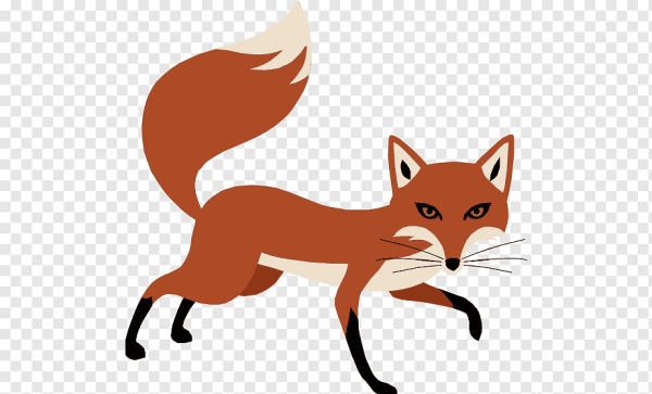 Лиса мультяшная