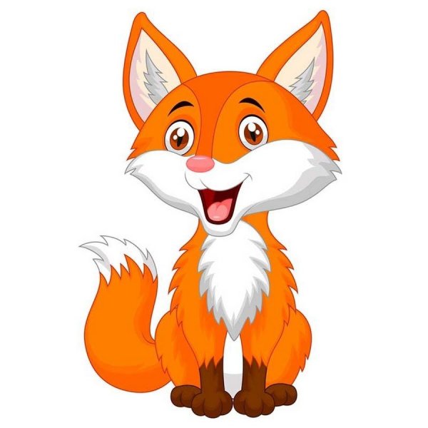 Лисенок рисунок для детей