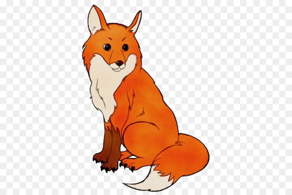 Лиса мультяшный