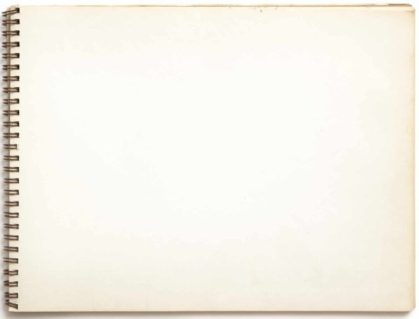 Фон в виде блокнота