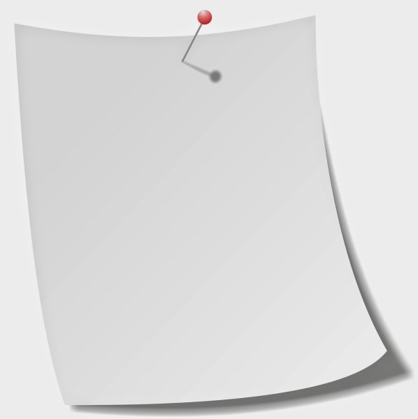 Лист с кнопкой