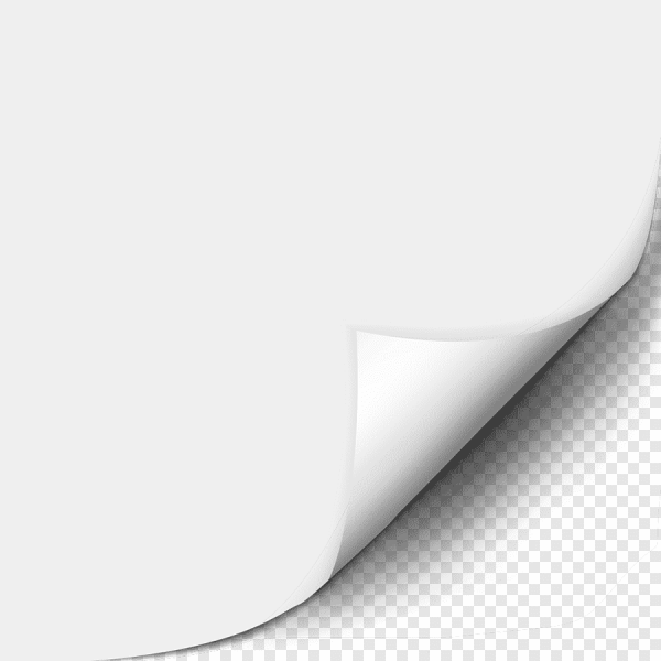 Бумага с загнутым уголком