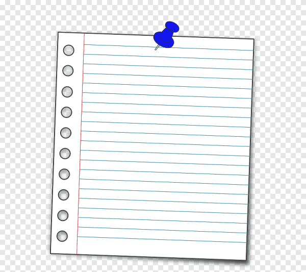 Листочек из блокнота