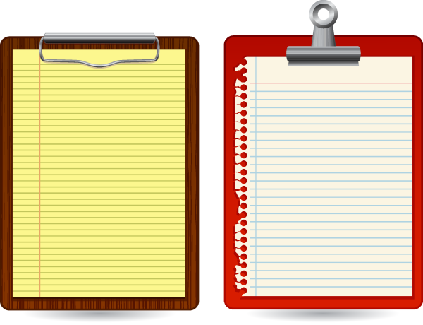 Блокнот клипарт