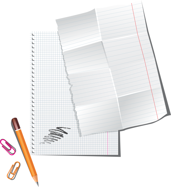 Тетрадный листок