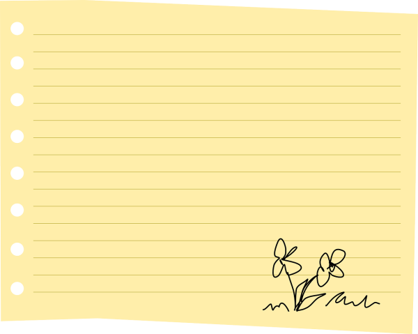 Красивая бумага для заметок