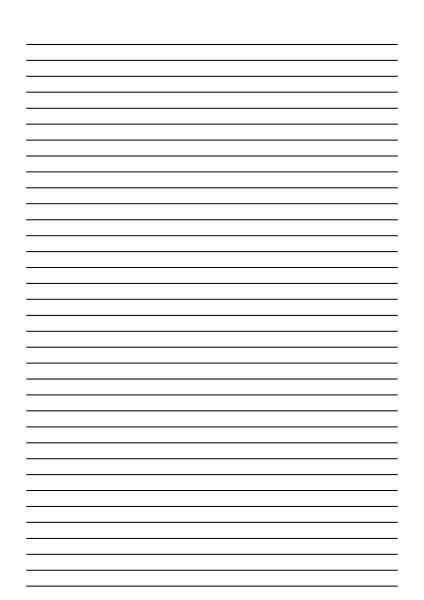 Линованный а4