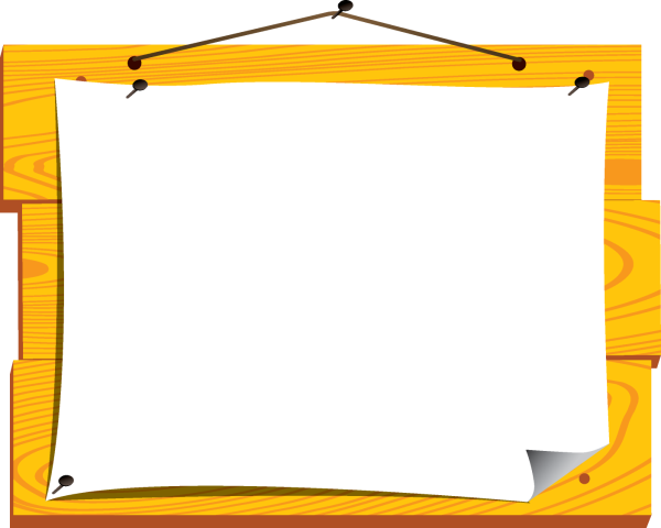 Рамка для объявления