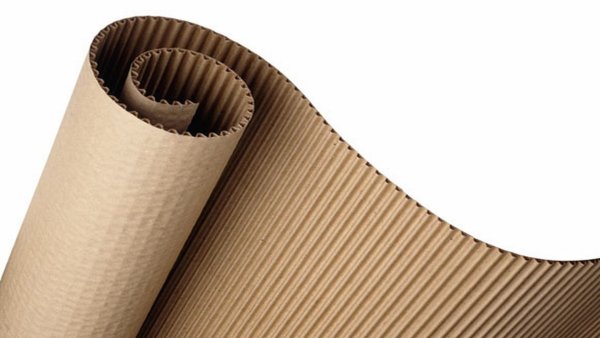 Картон гофрированный двухслойный 1.05х23.8 м 25 кв.м