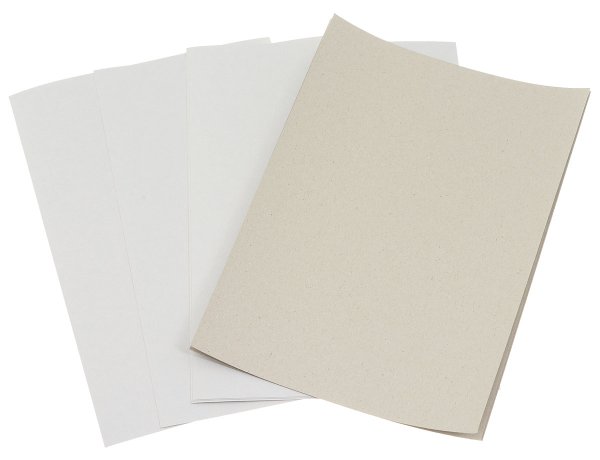 Белый картон