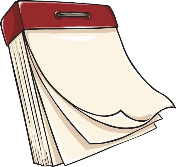 Отрывной календарь рисунок