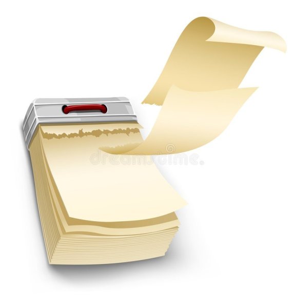 Оторванный лист календаря