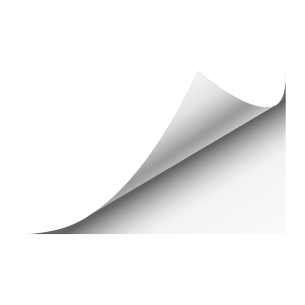 Бумага с загнутым уголком