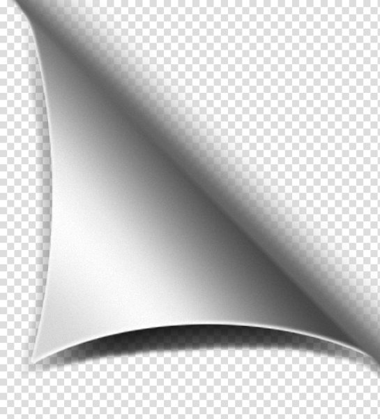 Загнутый уголок бумаги