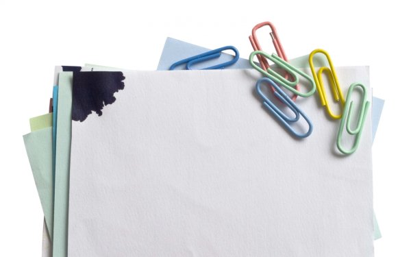 Скрепки для бумаги