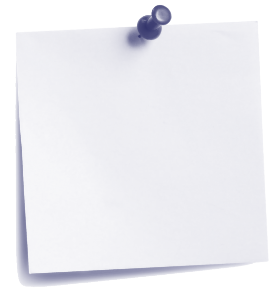 Листок для заметок