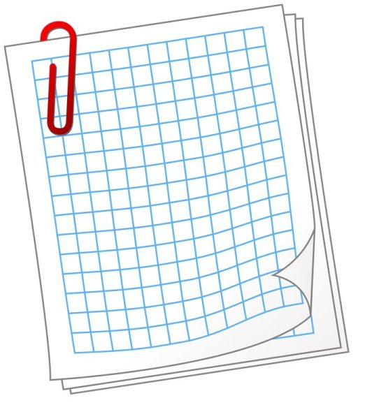 Тетрадный листок