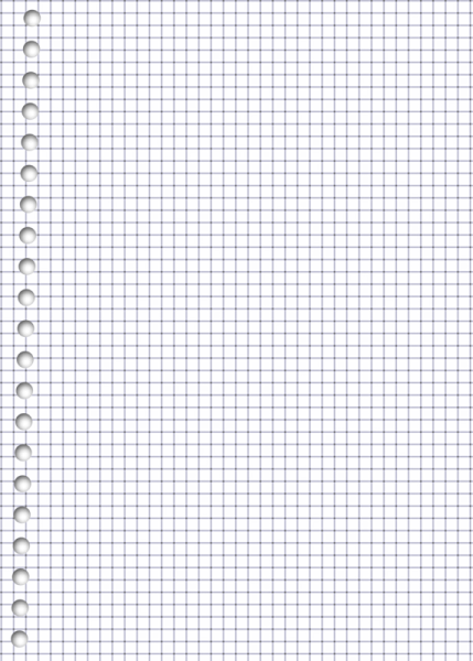 Лист в клетку