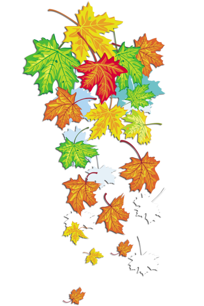 Осенние листья для дошкольников