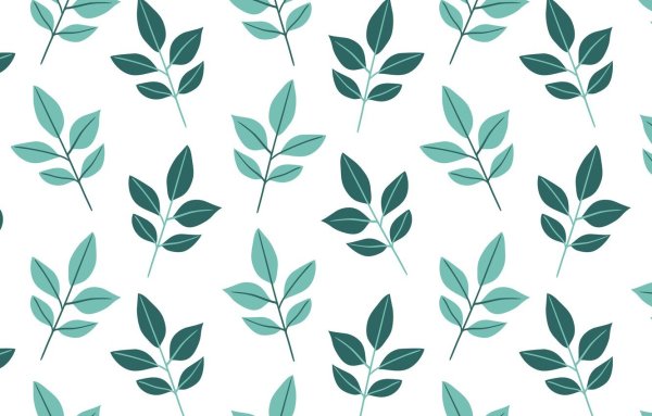 Паттерн листочки