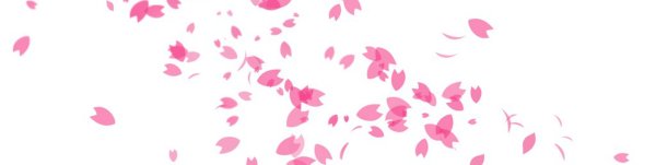 Листья Сакуры без фона