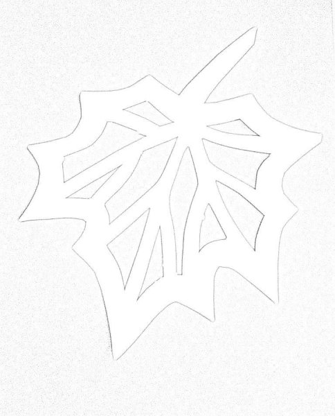 Осенние вытынанки