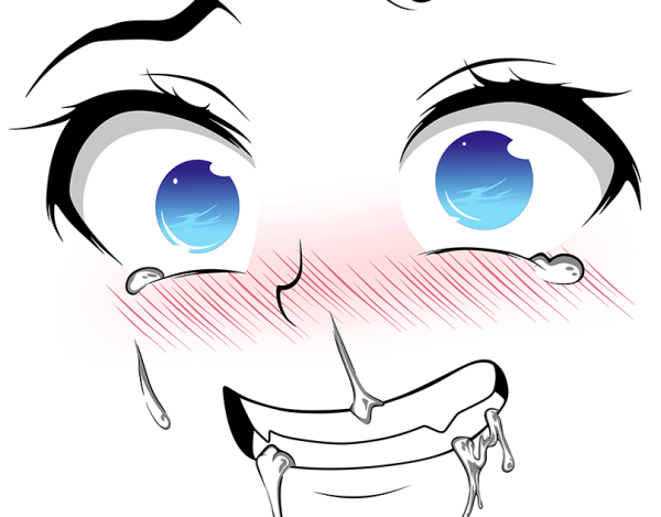 Аниме рты и глаза