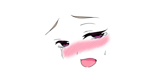 Аниме ахегао лица