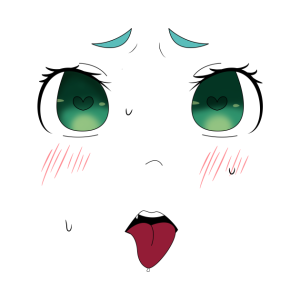 Аниме лицо без глаз и рта