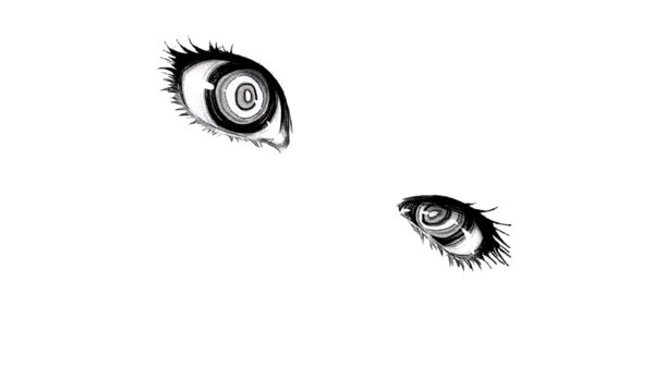 Аниме глаза без фона