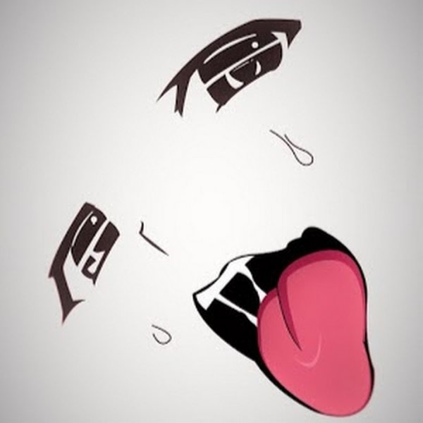 Ahegao без фона