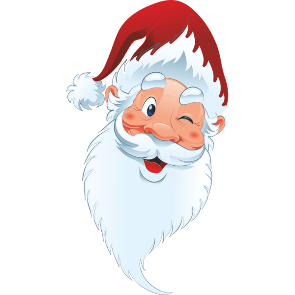 Голова Деда Мороза