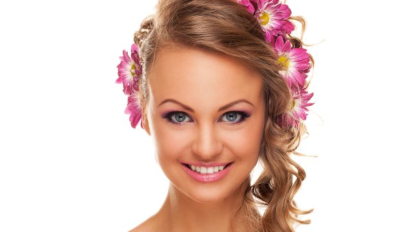 Лицо девушки