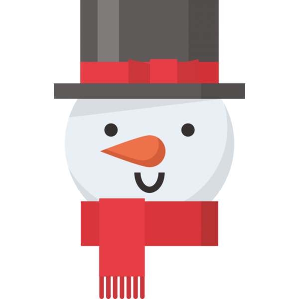 Голова снеговика