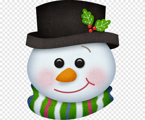 Голова снеговика