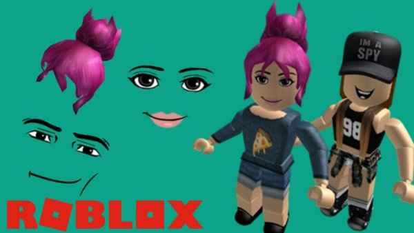 Лицо из РОБЛОКС женское