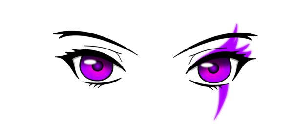 Аниме глаза девушки