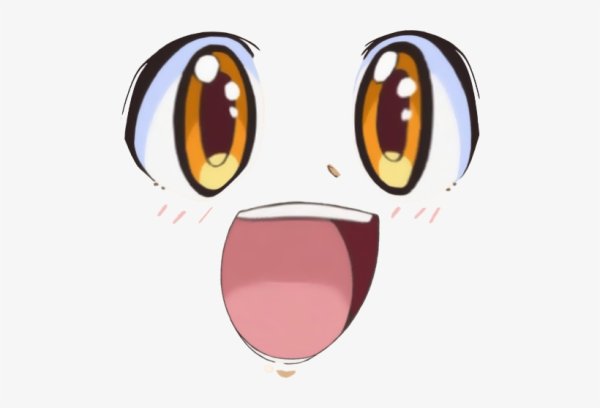 Аниме рты и глаза