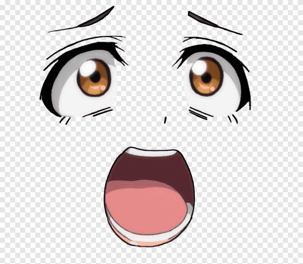 Ахегао face глаза