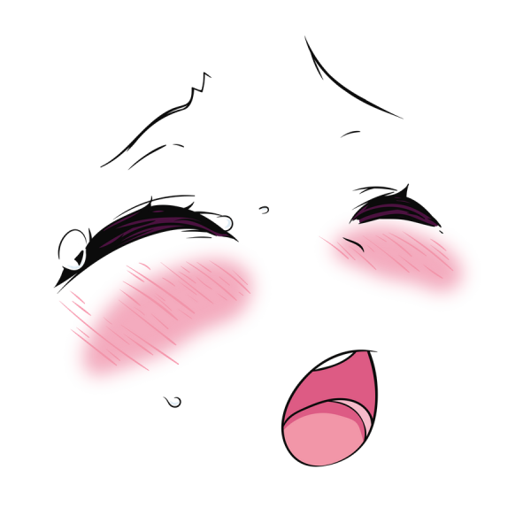 Ахегао референс глаза