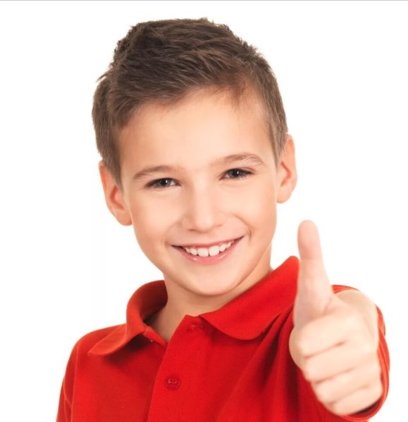 Мальчик с большим пальцем