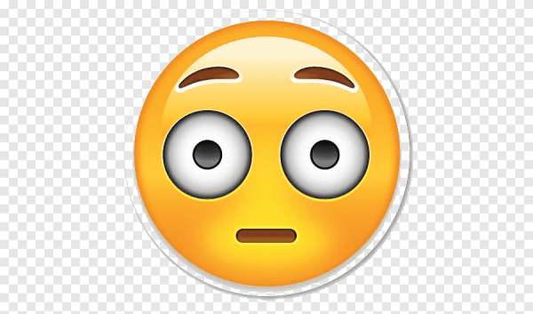 Смайл с вытаращенными глазами