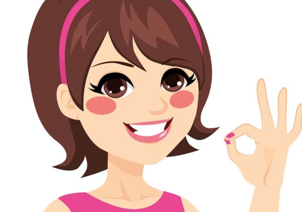 Женщина мультяшка