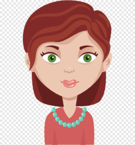 Мультяшное лицо мамы